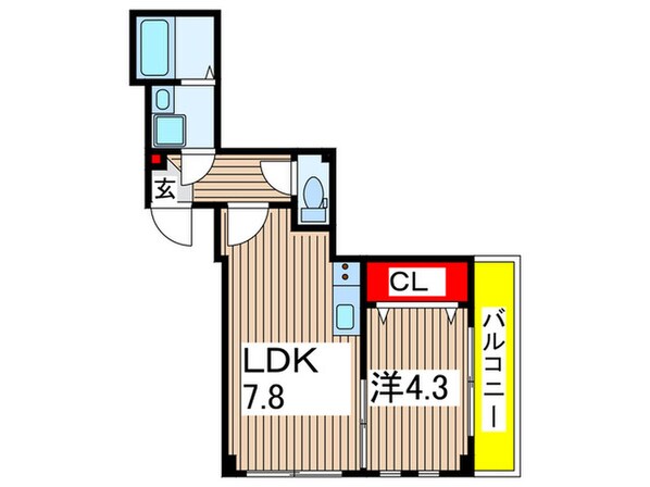 ＥＳＴＲＥＬＡ　森下の物件間取画像